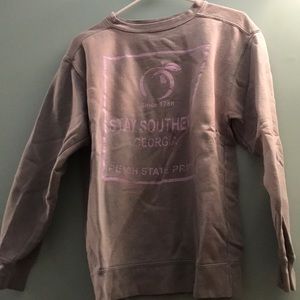 Peach State Pride Gray sweatshirt